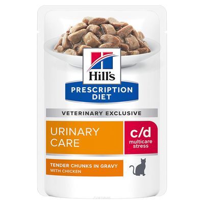 HILLS PD Feline C/D Urinary care Stress 12 x 85 g
