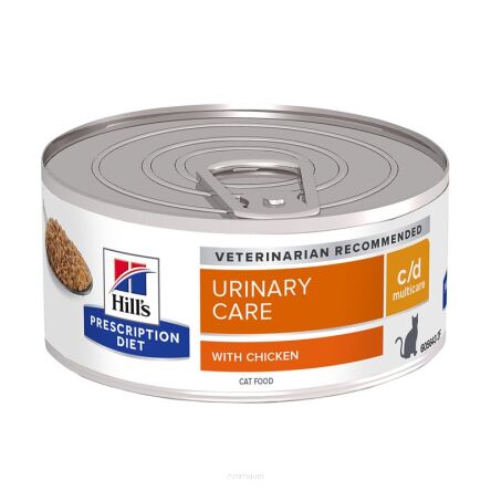 HILLS PD Feline C/D Urinary care Kurczak Puszka (Kot) 6 x 156g