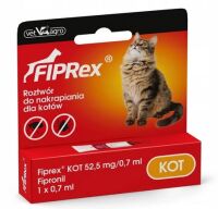VET AGRO Fiprex Kot 52,5 mg / 0,7 ml