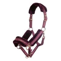 HKM Kantar z futerkiem Rosegold