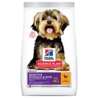 HILLS Canine Adult 1+ Sensitive Stomach & Skin Small & Mini, z kurczakiem 6 kg