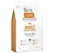 BRIT Care Dog Adult Medium Breeds Lamb & Rice 3 kg