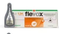 VETOQUINOL Flevox M 1,34 ml dla psów 10-20 kg