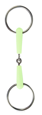 HKM Wędzidło zwykłe 1x łamane smakowe 16 mm