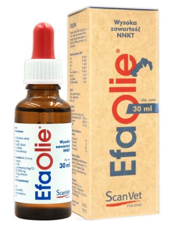 SCANVET Efa Olie 30ml