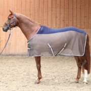 KAVALKADE Derka siatkowa z pasami Fly'n Fleece