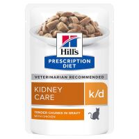 HILLS PD Feline K/D Kidney Care saszetka (Kot) 12 x 85g