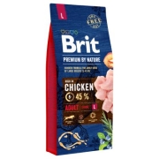 BRIT Premium By Nature Dog Adult L (Large) 15 kg