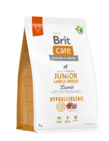 BRIT Care Dog Junior Large Breeds Lamb & Rice 3 kg