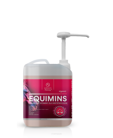 HIPPOVET Pharmacy Equimins – witaminy i minerały w micelarnym płynie 2,5l