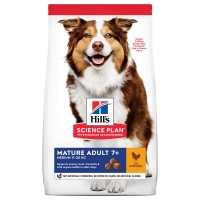 HILLS Canine Mature Adult 7+ Medium, kurczak 14 kg