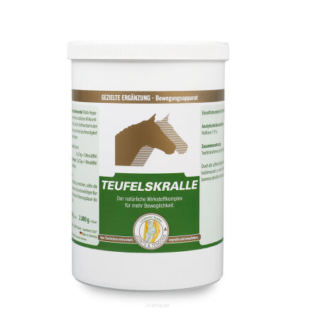 EQUIPUR Vet Teufelskralle czarci pazur 800 g