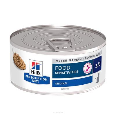 HILLS PD Feline Z/D Food Sensitivities Puszka (Kot) 6 x 156g
