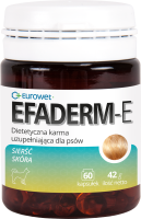 EUROWET Efaderm E pies 60 kaps.