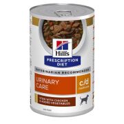 HILLS PD Canine C/D Urinary Care Puszka (Pies) kurczak z warzywami 370 g