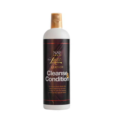 NAF Sheer Luxe Leather Cleanse & Condition 500 ml