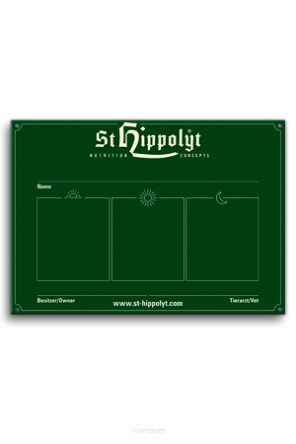 ST. HIPPOLYT Tabliczka na boks
