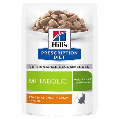 HILLS PD Feline Metabolic (Kot) Saszetka 12 x 85g