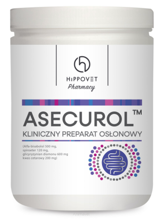 HIPPOVET Asecurol kliniczny preparat osłonowy  - nowa formuła