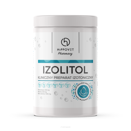 HIPPOVET Pharmacy Izolitol – elektrolity kliniczne 1 kg