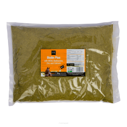 NAF Biotin Plus Powder 2 kg - opakowanie uzupełniające