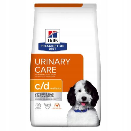 HILLS PD Canine C/D Urinary care (Pies) 4kg