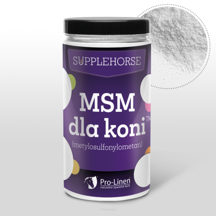 PRO-LINEN MSM dla koni (metylosulfonylometan) 500 g