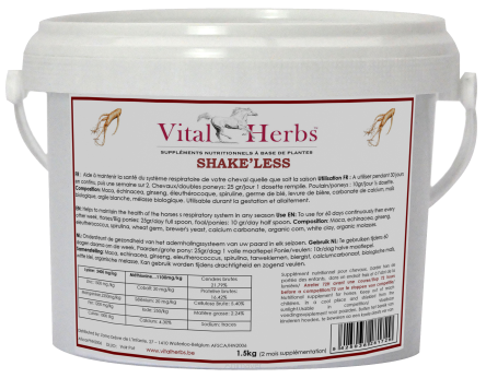 VITAL HERBS Shake Less 1,5 kg