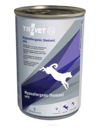 TROVET VPD Hypoallergenic (Venison) Dog 400g