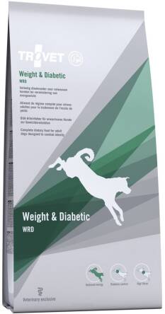 TROVET WRD Weight & Diabetic Dog 3kg