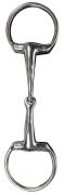 HKM Wędzidło oliwkowe 1x łamane anatomiczne pełne 16 mm