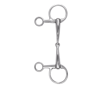 WALDHAUSEN Wędzidło pojedynczo łamane Baucher 16 mm