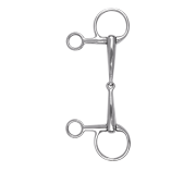 WALDHAUSEN Wędzidło pojedynczo łamane Baucher 16 mm